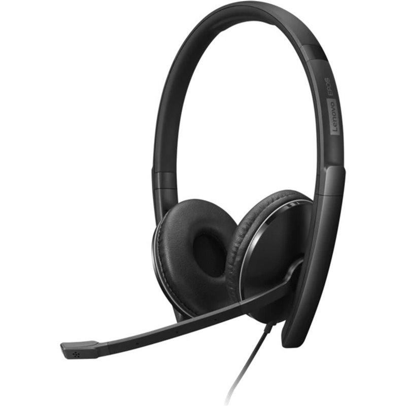 Kufje me kabllo Lenovo ANC / Gen 2 / MS Teams - Zezë - Figura 2