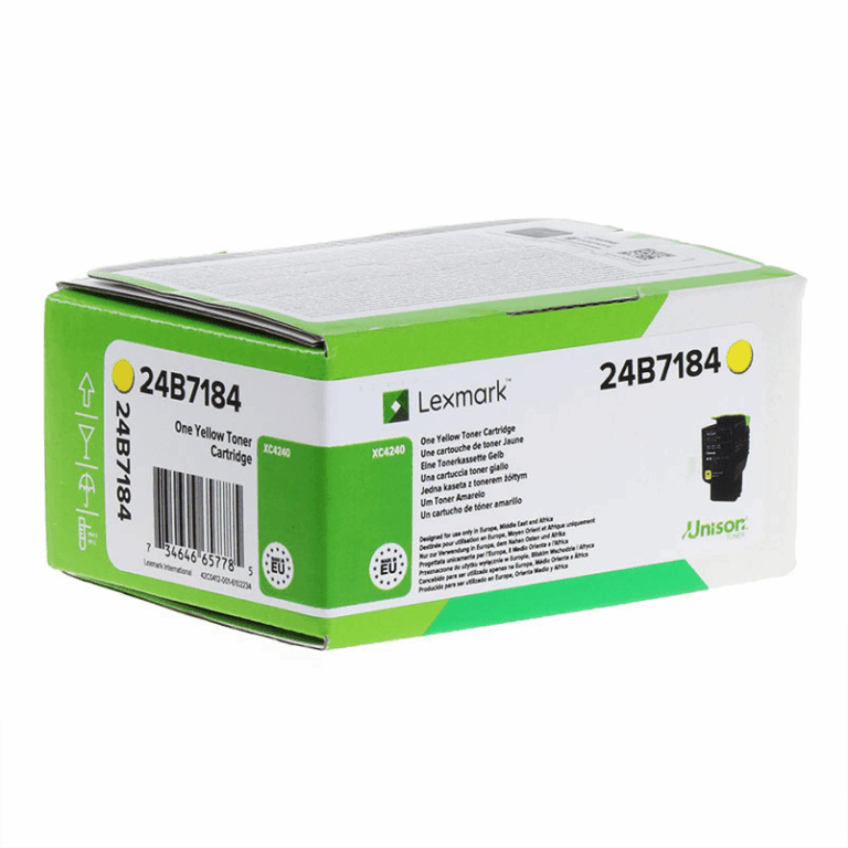 Toner Lexmark 24B7184 – Verdhë