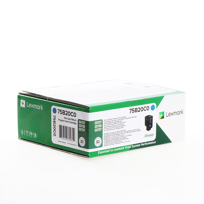 Toner Lexmark 75B20C0 – Blu