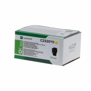 Toner Lexmark C2320Y0 – Verdhë