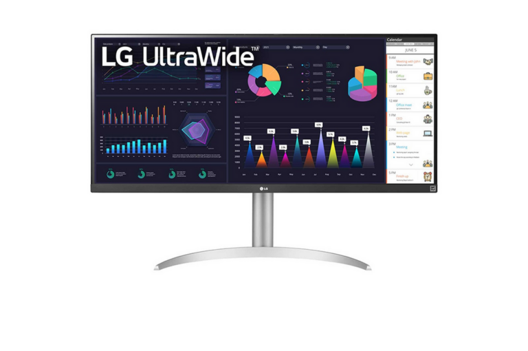 Monitor LG 34WQ650-W / 34"/ Wide Full HD IPS / LCD / 100Hz / 5ms / HDMI + USB + DisplayPort - Bardhë