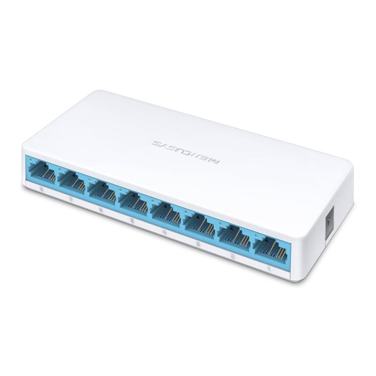 Switch Mercusys Desktop / 10/100Mbps / 8-Port / I bardhë