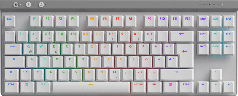 Tastierë Gaming Logitech G515 Lightspeed TKL GL Tactile – Bardhë