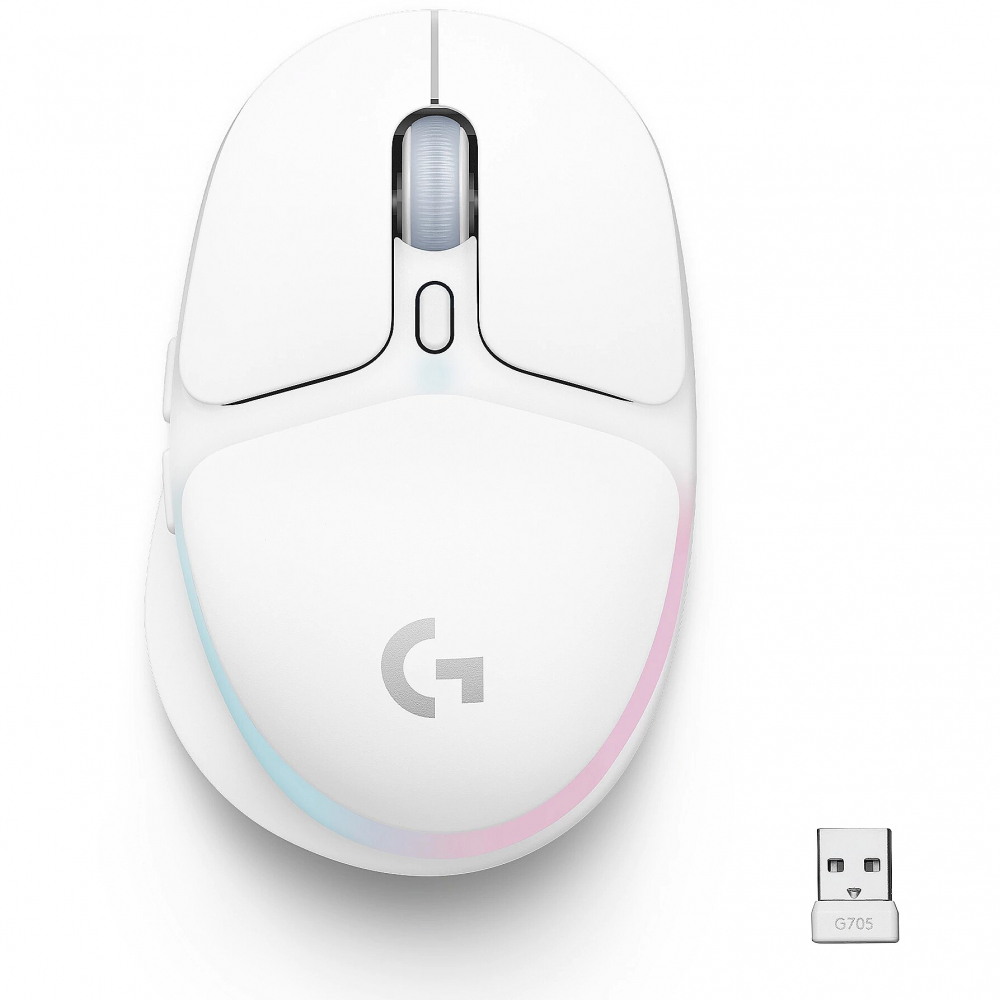 Maus Gaming Logitech G705 – Bardhë