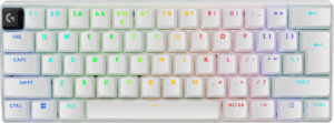 Tastierë Gaming Logitech G Pro X 60 / Wireless / QWERTY – Bardhë