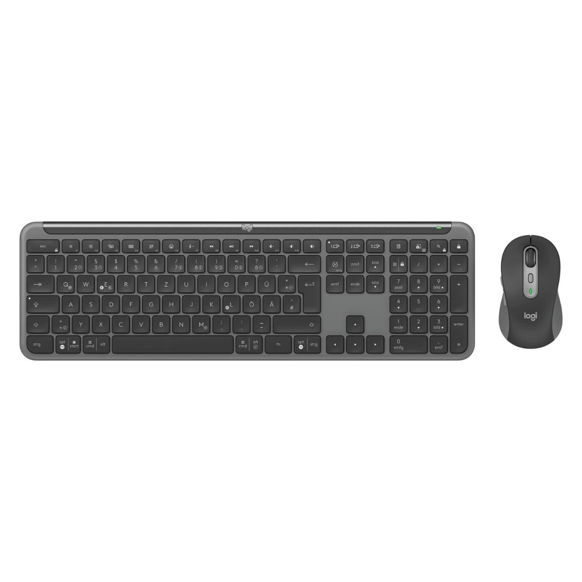 Combo (Tastierë & Maus) Logitech MK950 Signature Slim – Grafit