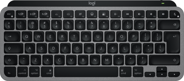 Tastierë pa kabllo Logitech MX Keys Mini for Mac / 920-012652 – Gri e Errët / Zezë