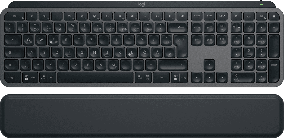Tastierë pa Kabllo Logitech MX Keys S – Zezë