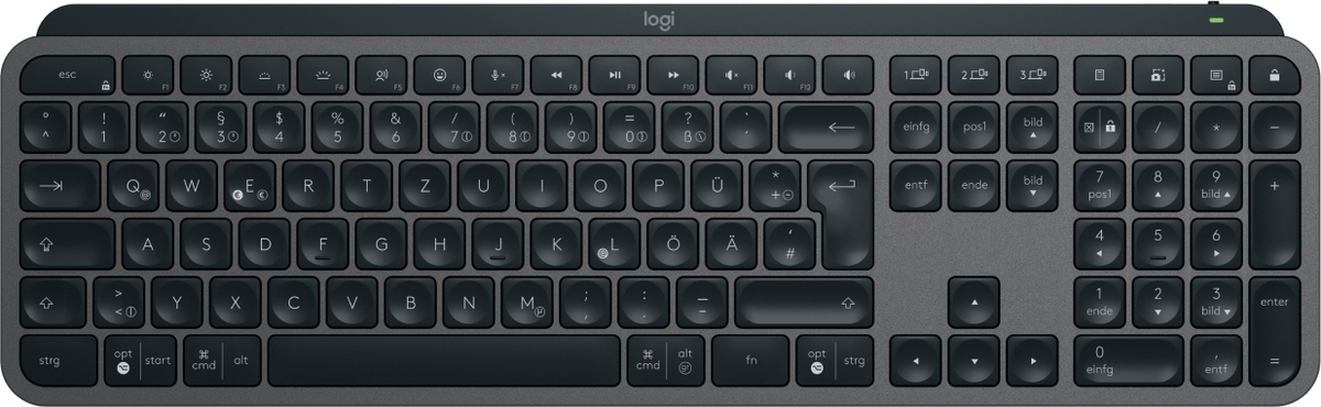 Tastierë pa kabllo Logitech MX Keys S / 920-011565 – Zezë