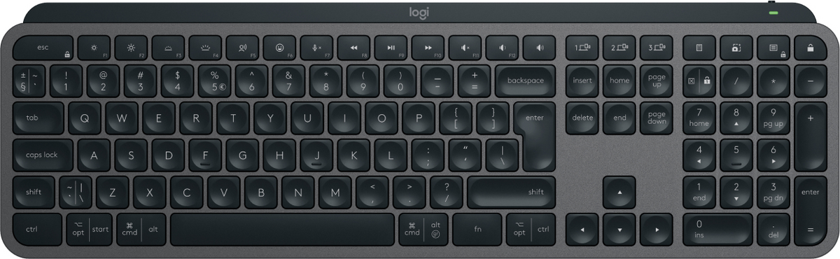 Tastierë pa Kabllo Logitech MX Keys S / 920-011587 - Zezë