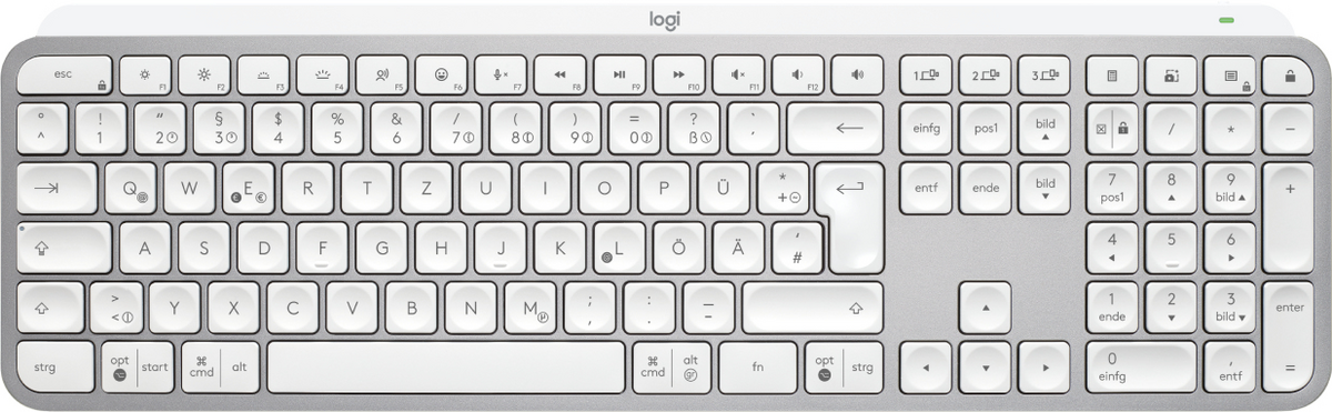 Tastierë pa Kabllo Logitech MX Keys S – Gri
