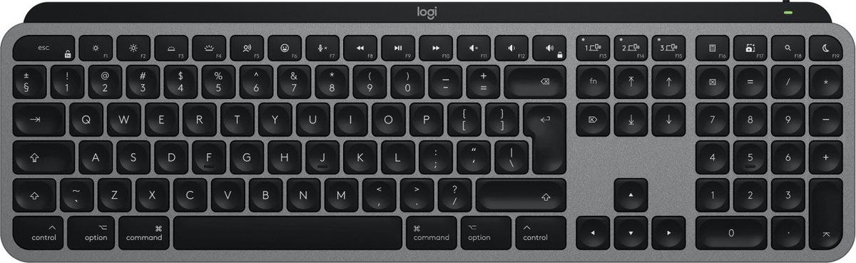 Tastierë pa Kabllo Logitech MX Keys S for Mac – Zezë