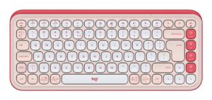 Tastierë pa Kabllo Logitech Pop Icon Keys – Rozë
