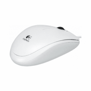 Maus me kabllo Logitech B100 Business – Bardhë