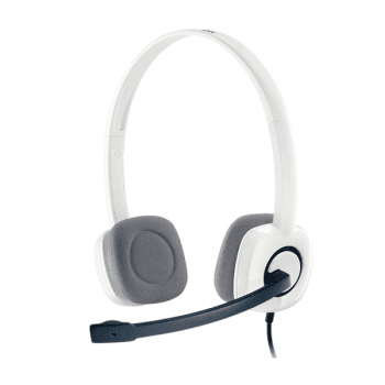 Kufje me kabllo Logitech Headset H150 – Bardhë