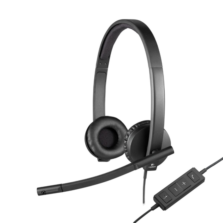 Kufje me kabllo Logitech Headset H570e – Zezë