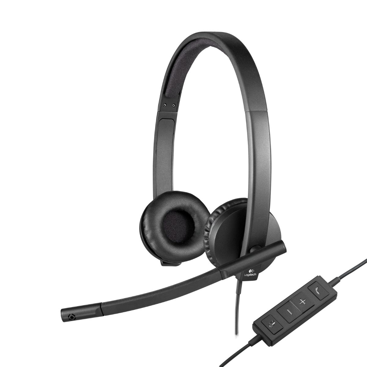 Kufje me kabllo Logitech Headset H570e – Zezë