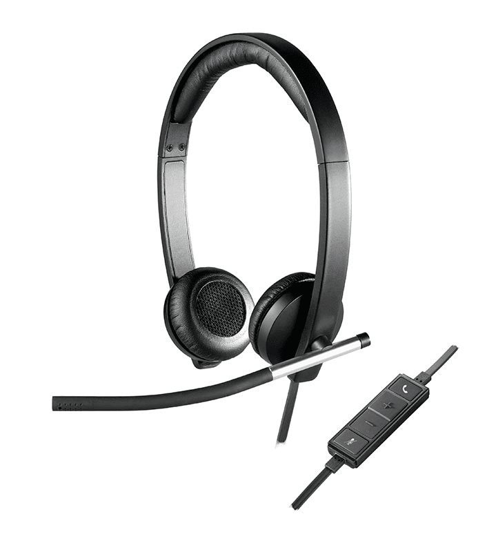 Kufje me kabllo Logitech Headset H650e – Zezë