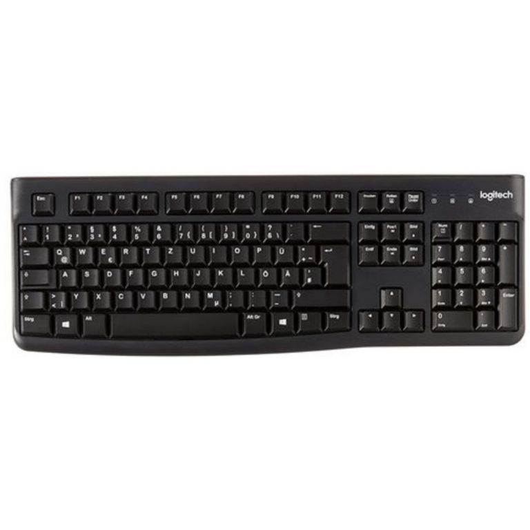 Tastierë pa Kabllo Logitech K120 Business – Zezë
