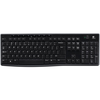 Tastierë pa Kabllo Logitech K270 – Zezë