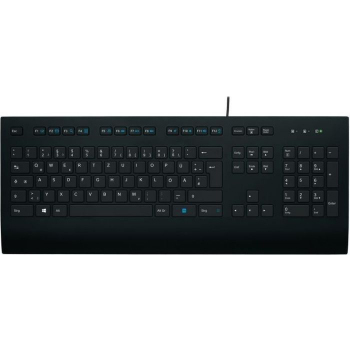 Tastierë me Kabllo Logitech K280e Business – Zezë