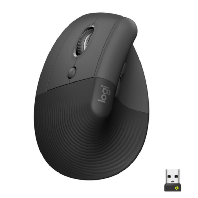 Maus pa Kabllo Logitech Mouse Lift Vertical Links – Zezë