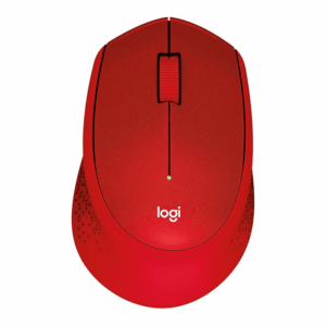 Maus pa Kabllo Logitech M330 Silent Plus – Kuqe