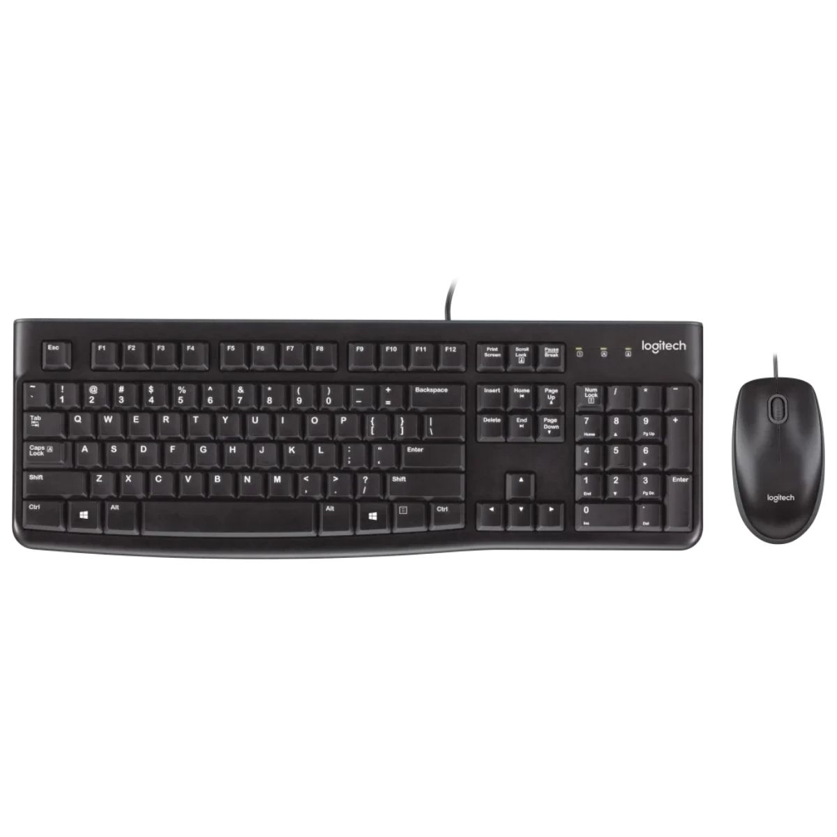 Combo (Tastierë & Maus) Logitech MK120 – Zezë