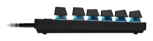 Tastierë Gaming me kabllo Logitech PRO X TKL RAPID LIGHTSYNC RGB / QWERTZ – Zezë 7