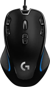 Maus Gaming Logitech G300s / Optical / 2500 DPI / 1000 fps / 9 Programmable Buttons / I zi