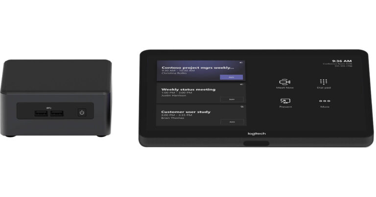 Sistem për Konferencë LOGI BASE për Microsoft Teams Rooms / Me Logitech Tap & PC të certifikuar