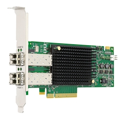 Kartelë Rrjeti Broadcom Emulex LPe32000 Series G6 Network Card – Dual-Port 32Gb Fibre Channel Adapter, SFP+, Model LPE32002-AP