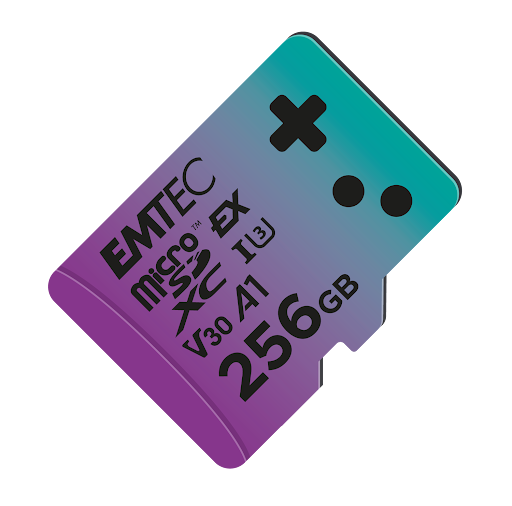 Kartë Memorie SD Emtec 256GB microSD UHS-I U3 V30 A1 EXPRESS (e përshtatshme për Switch 2)