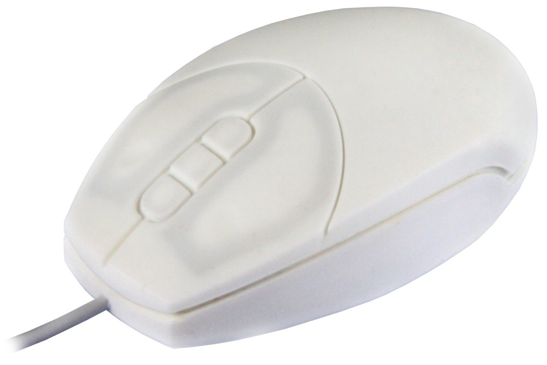 Maus me Kabllo / MED-MOUSE / Active Key / Optik – 5 Tasta – Bardhë