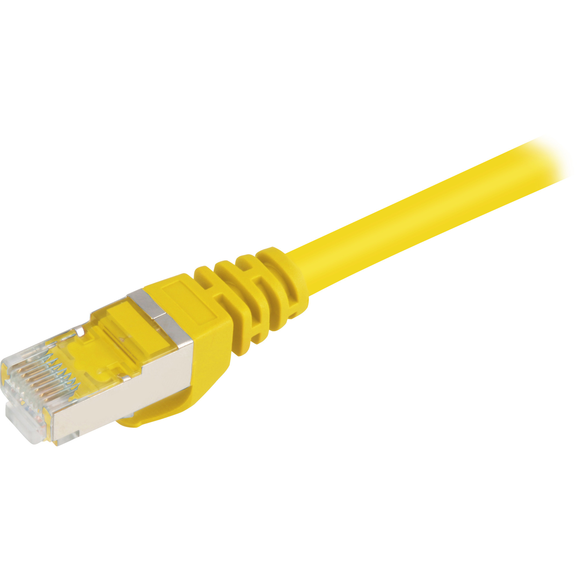 Kabllo për Rrjet Sharkoon RJ45 CAT6 S/FTP / 3.00m – Verdhë