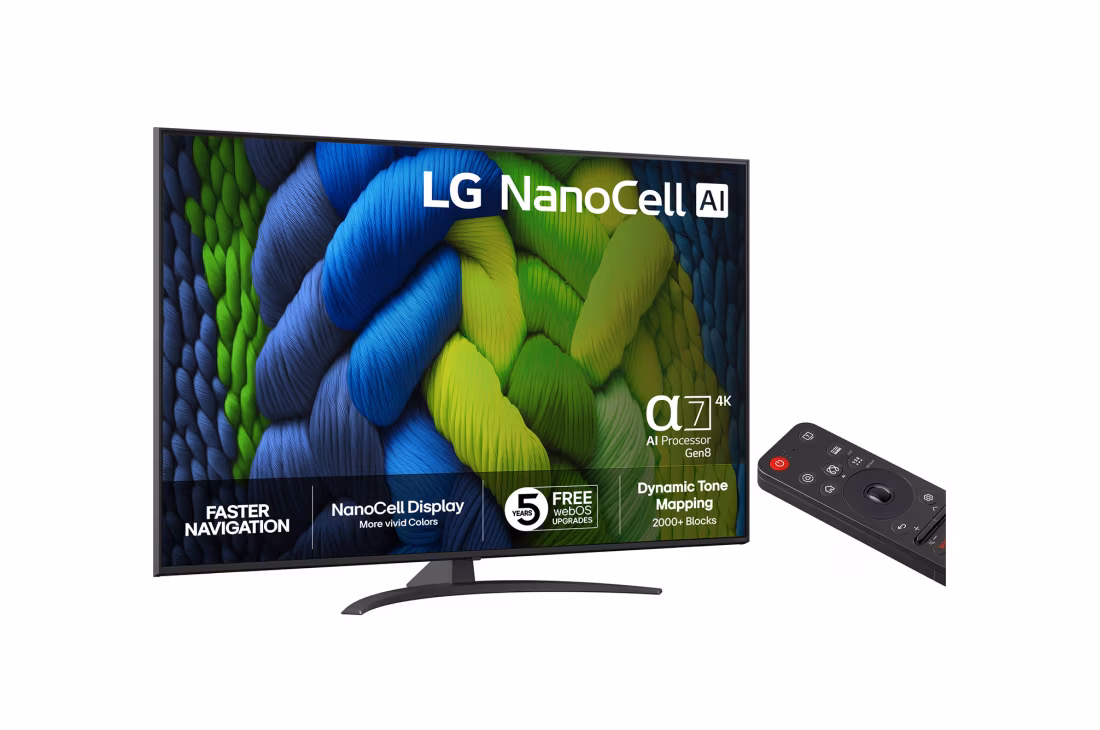 Smart TV LG NanoCell AI NANO82 / 65"/ 4K UHD / 60Hz / HDR10 - Zezë - Figura 2
