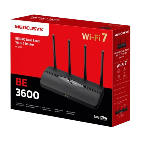 Mercusys BE3600 Dual Band WI-FI 7 Router