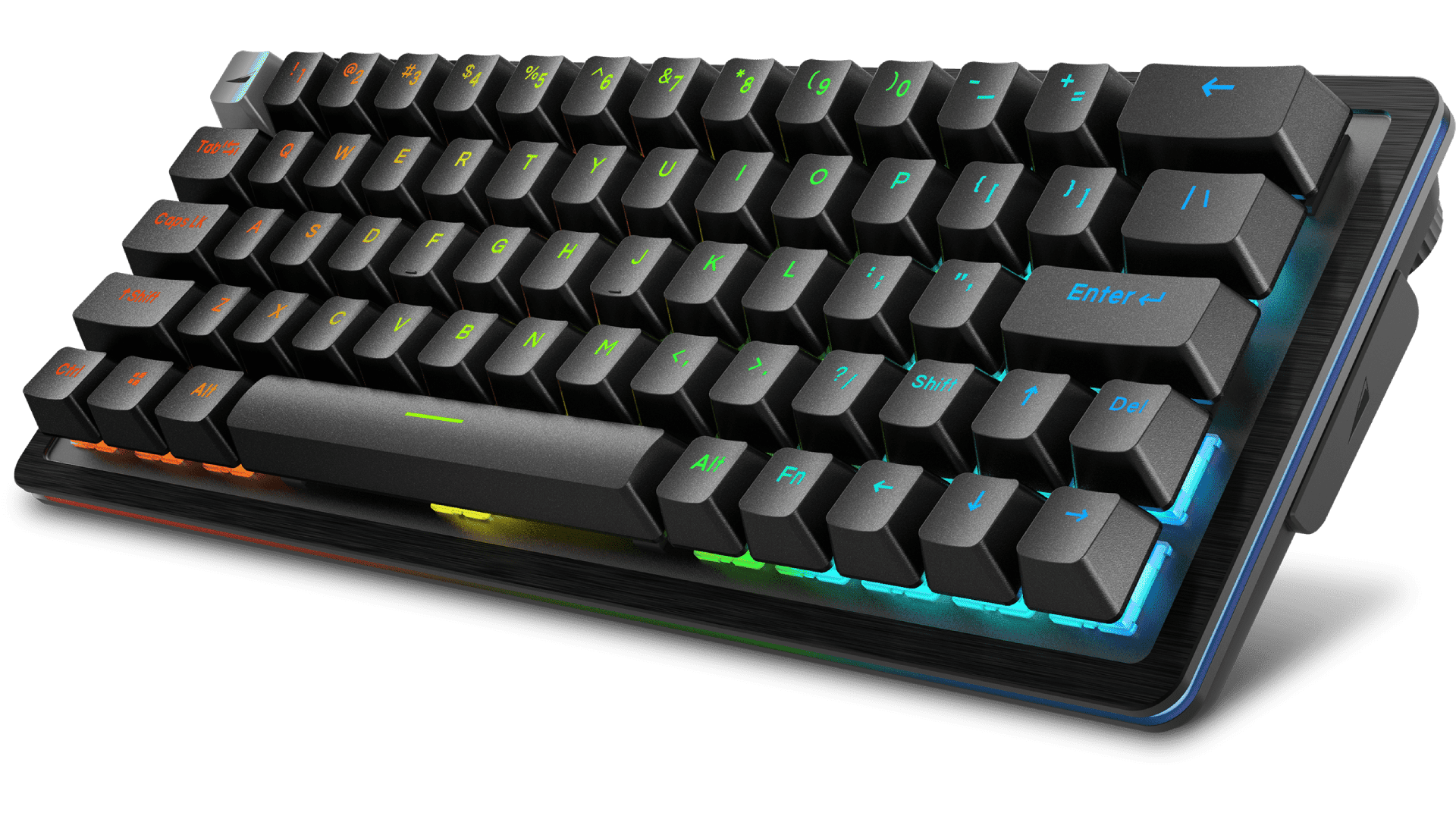 Tastierë Gaming / Mountain Everest 60 RGB / US ANSI layout / Linear 45 / Zezë