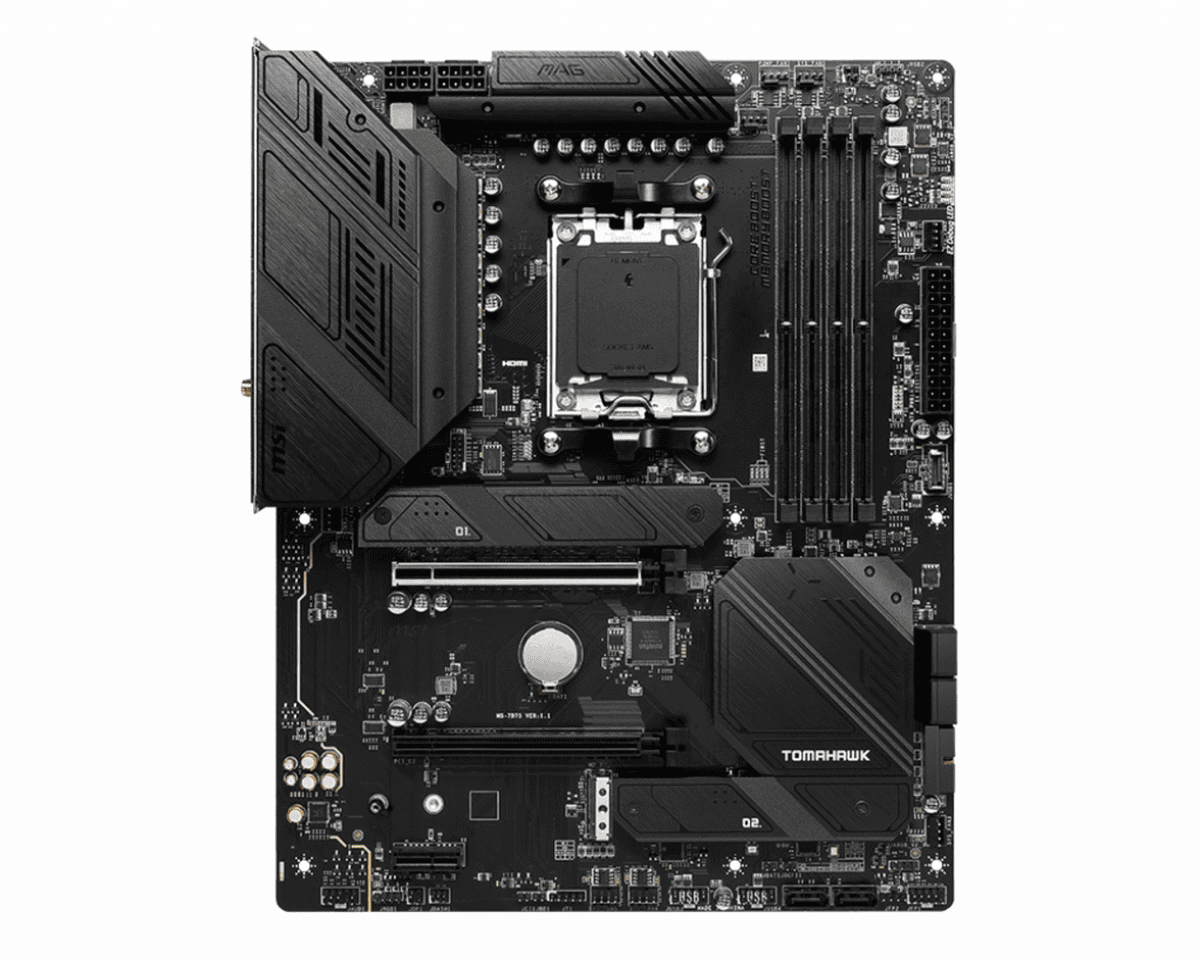 Pllakë Amë MSI MAG B650 Tomahawk WiFi Motherboard – Zezë