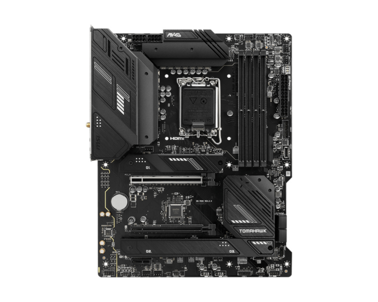 Pllakë Amë Intel MSI MAG B760 TOMAHAWK WIFI DDR5 / 2xPCI-E x16 slot / LGA1700