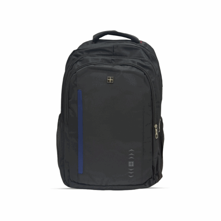 Çantë për Laptop S9001 / B53-88 / 18 Inch /  Polyester / Waterproof / Soft handle / E zezë/Kaltër e erret