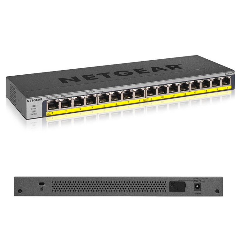 Switch Netgear GS116PP / GS116PP-100EUS – Zezë