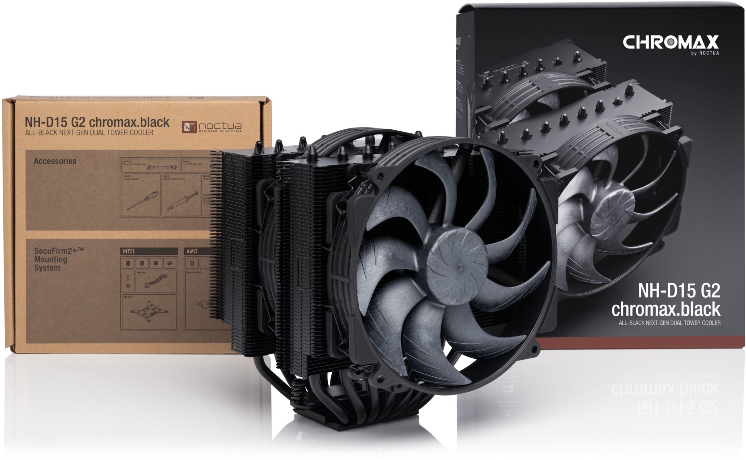 Ftohës për Procesor Air Cooler Noctua NH‑D15 G2 Tower AMD AM4/AM5 Intel 1150/1151/1155/1156/1200/1700/1851 - Figura 3