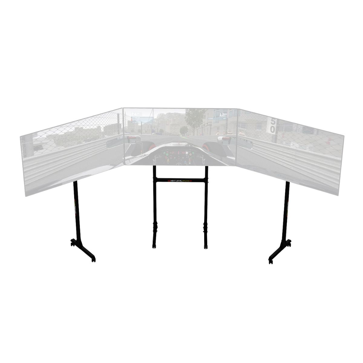 Aksesor Simulimi Next Level Racing Free Standing Triple Monitor Stand – Zezë - Figura 2