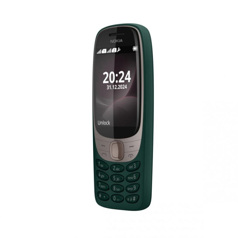 Telefon i mençur Nokia 6310 (2024) – Gjelbër