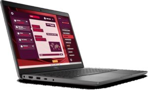 Laptop Dell Latitude 3450 / Core i3-1315U / 8GB DDR5 / 256GB / 14" Full HD IPS / Backlit Keyboard / Intel Iris Xe Graphics - Carbon Black