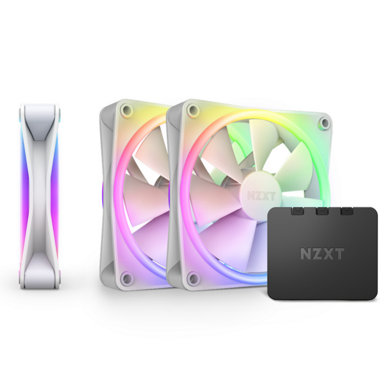 Ftohës për kasë NZXT F120 RGB / RF-D12TF-W1 / 3-Pack - Bardhë