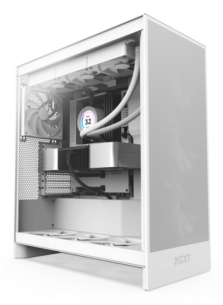 Kasë NZXT H Series H7 Flow / CM-H72FW-01 – Bardhë