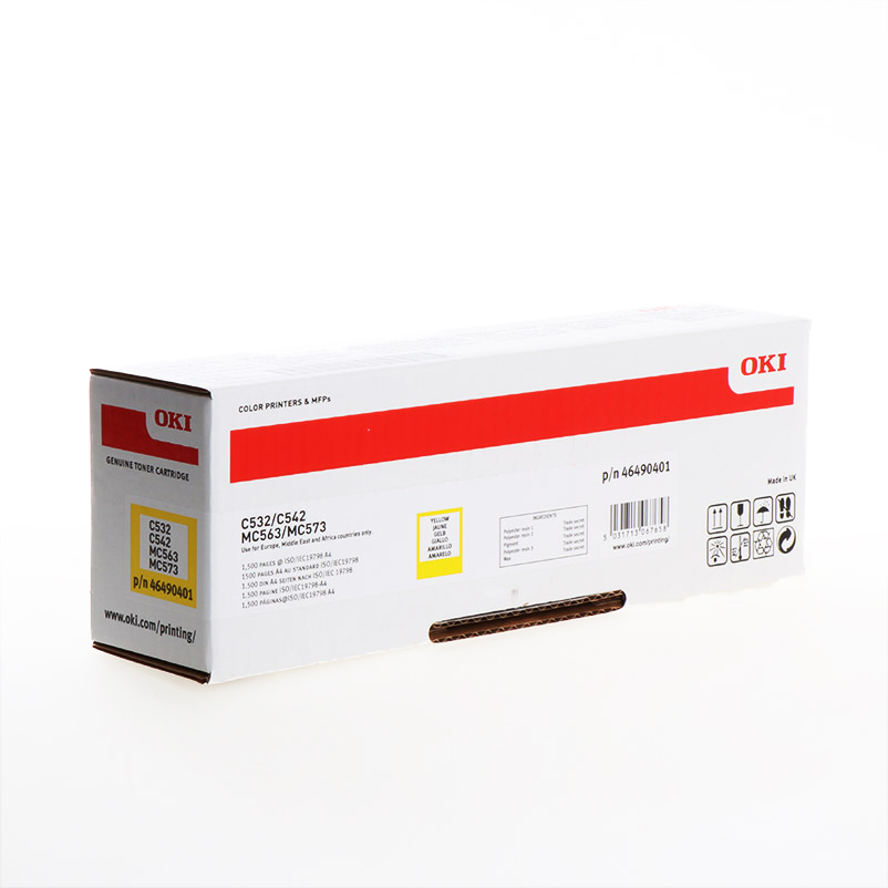 Toner OKI 46490401 – Verdhë