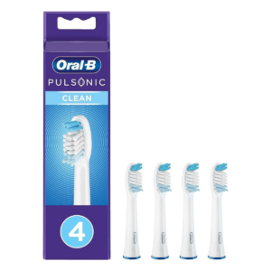 Kokë furçash zëvendësuese Oral-B Pulsonic Clean / 299813 / 4-Pack - Bardhë